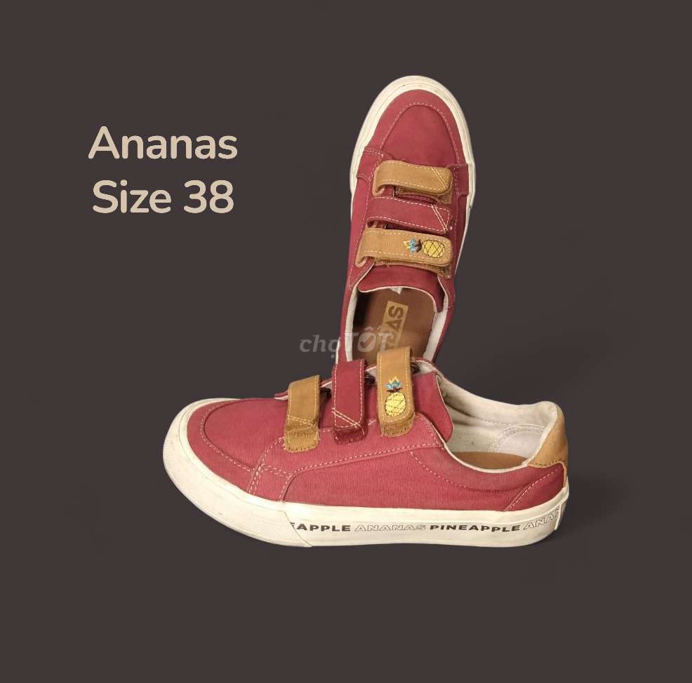 Giày thể thao Ananas Đỏ size 38. Mua bán Giày dép tại Quận Tây Hồ Hà Nội được đăng bởi Xem Nữa ở Đây hình 1
