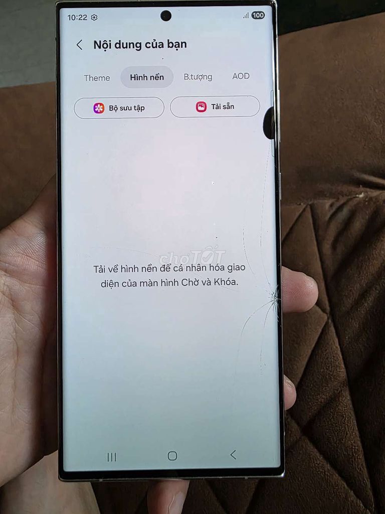 Samsung S23 Ultra 256GB Vàng nhạt. Mua bán Điện thoại tại Thành phố Thủ Đức Tp Hồ Chí Minh được đăng bởi Nguyễn Trung Hiếu hình 1