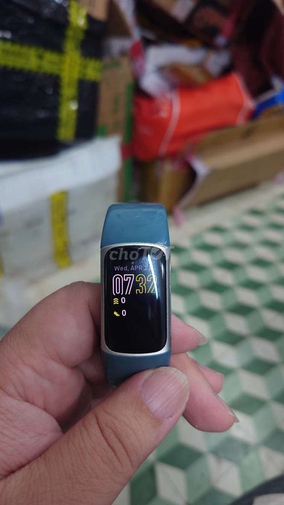Fitbit Charge 5 Xanh Đã sử dụng. Mua bán Thiết bị đeo thông minh tại Quận 3 Tp Hồ Chí Minh được đăng bởi Bùi Thị Mỹ Phương hình 1