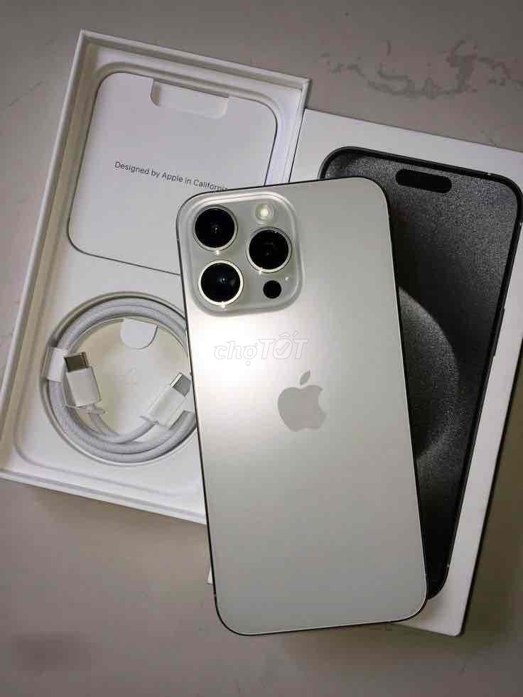 Apple iPhone 15 Pro 128GB Bạc Đã sử dụng. Mua bán Điện thoại tại Quận Cầu Giấy Hà Nội được đăng bởi kien nguyen trung hình 1