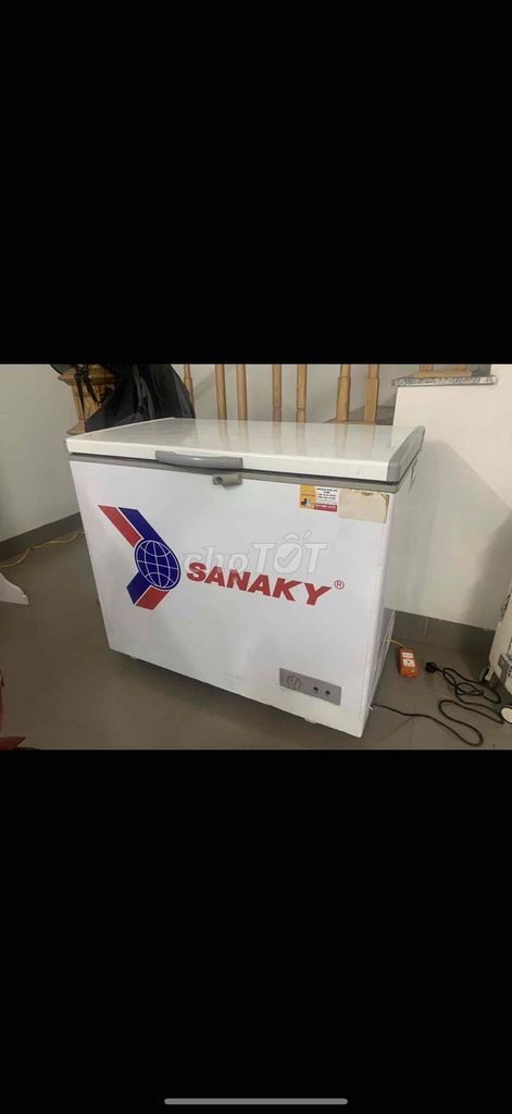 Tủ đông Sanaky 200L 1 chế độ. Mua bán Tủ lạnh tại Quận Bắc Từ Liêm Hà Nội được đăng bởi Tủ lạnh máy giặt cũ hình 1