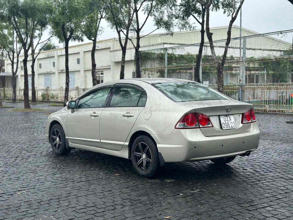 Cằn bán Civic MT 2008 màu vàng nhạt