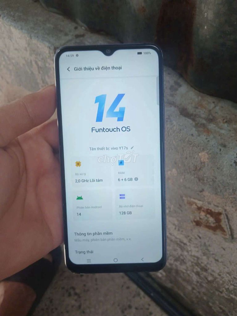 Vivo Y17s 6GB/128GB 5000mAh 90Hz. Mua bán Điện thoại tại Quận 12 Tp Hồ Chí Minh được đăng bởi hà anh hình 1