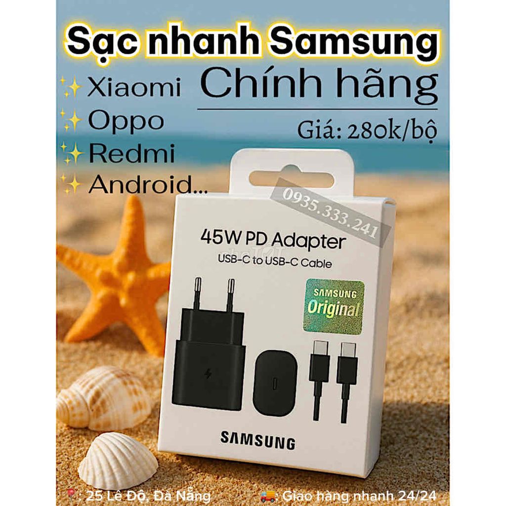 Bộ sạc Samsung Xiaomi Oppo Redmi Android dây sạc. Mua bán Phụ kiện (Màn hình, Chuột...) tại Quận Thanh Khê Đà Nẵng được đăng bởi Bi Nguyễn  hình 1