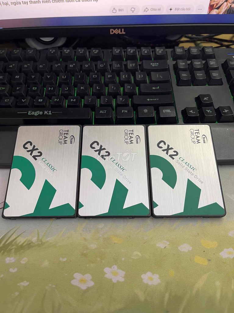 SSD 512GB bảo hành 02/2029. Mua bán Linh kiện (RAM, Card...) tại Huyện Đông Anh Hà Nội được đăng bởi Lê Giáp hình 1