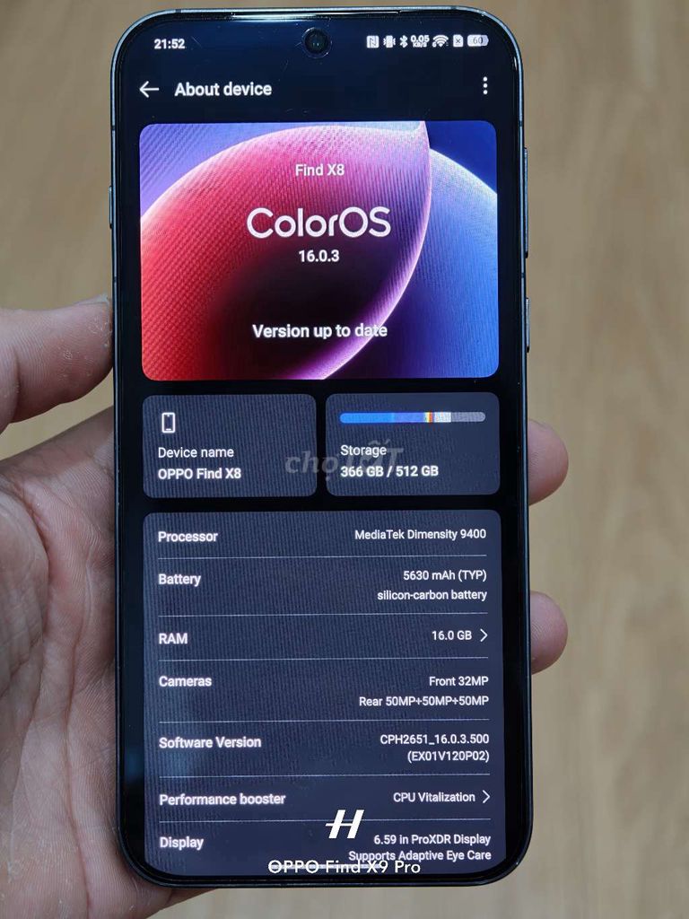 OPPO Find X8 Chính hãng 16/512 Đen. Mua bán Điện thoại tại Huyện Thanh Trì Hà Nội được đăng bởi Nguyễn Hà hình 1