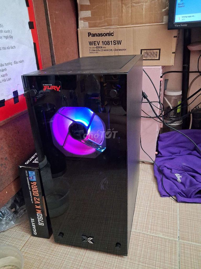 Máy tính để bàn i5 7500 8GB/128GB Đen. Mua bán Máy tính để bàn tại Quận Phú Nhuận Tp Hồ Chí Minh được đăng bởi hoàng lộc hình 1