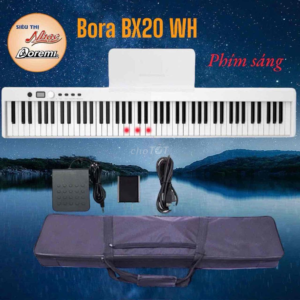 ĐÀN PIANO bora bx20 wh