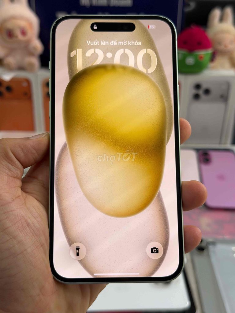 iPhone 15 Plus 128GB Xanh Green Pin 100 Vỏ Đẹp Zin. Mua bán Điện thoại tại Thành phố Thủ Đức Tp Hồ Chí Minh được đăng bởi Táo Uy Tín Chuyên Cung Cấp Sỉ Và Lẻ Tuyển Công Tác Viên hình 1