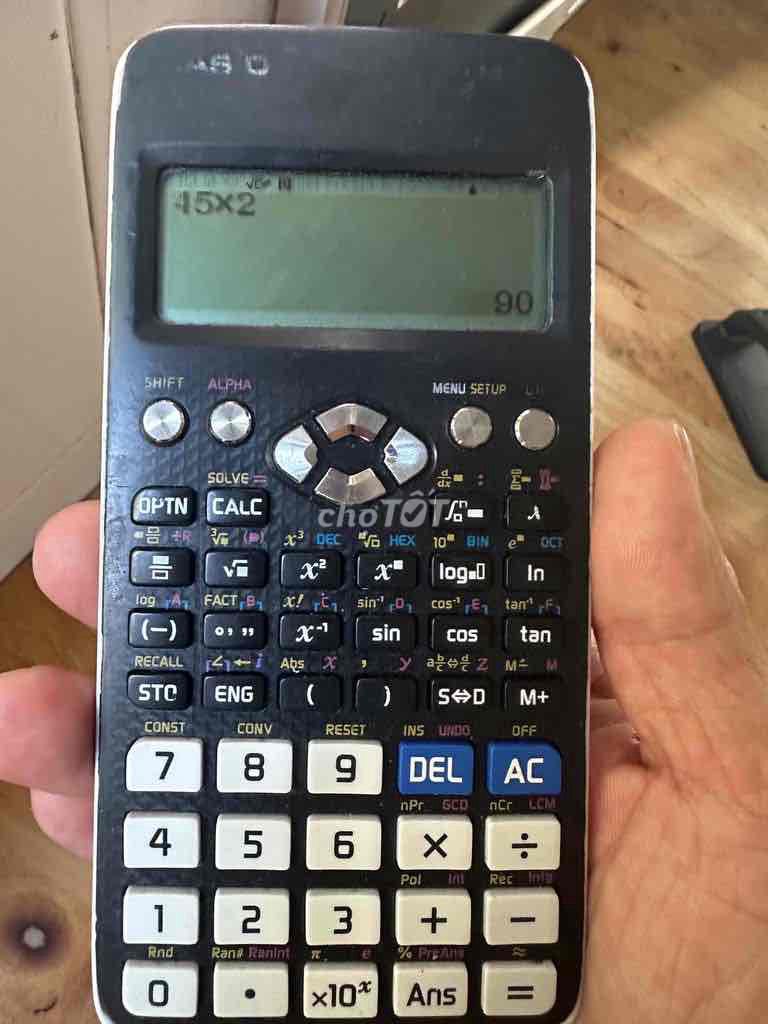 Máy tính khoa học Casio FX-580VN X Đã qua sử dụng. Mua bán Đồ dùng văn phòng tại Thị xã Tân Uyên Bình Dương được đăng bởi Hải Computer hình 1