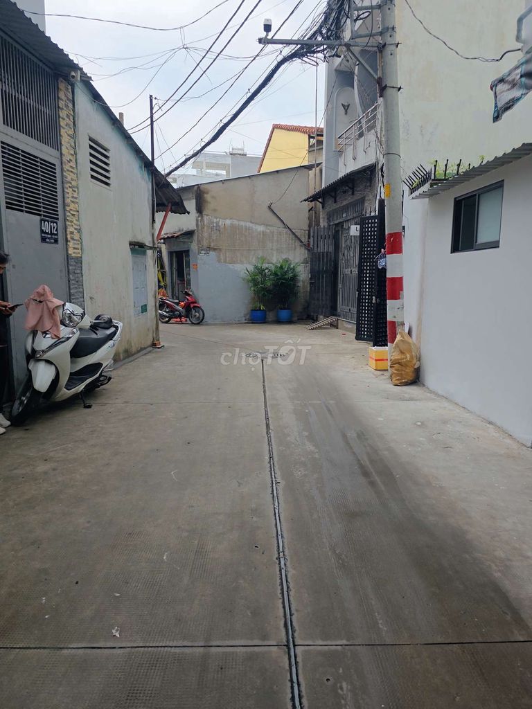 BÁN 2 CĂN LIỀN KỀ SỔ HỒNG RIÊNG GIÁ CHỈ 7 TỶ750 HẺM XE HƠI 3 LẦU 2PN