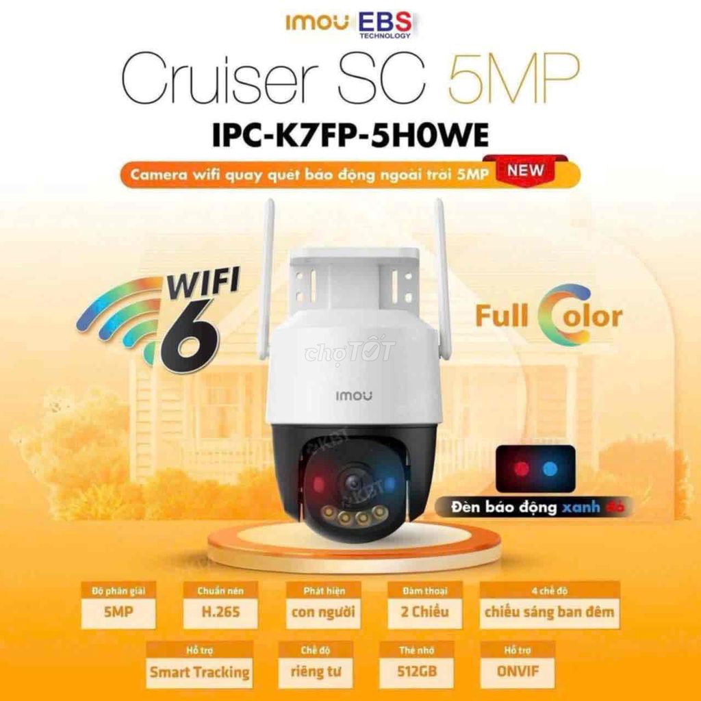 Camera Imou Cruiser SC 5MP. Mua bán Máy ảnh, Máy quay tại Quận Cái Răng Cần Thơ được đăng bởi Thiên Thành hình 1
