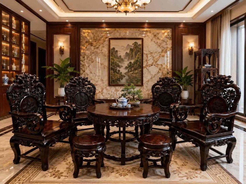 Cần nhượng bộ bàn ghế gỗ sưu tầm trị giá 120tr. Mua bán Bàn ghế tại Quận Tân Bình Tp Hồ Chí Minh được đăng bởi Nguyễn Quân hình 1