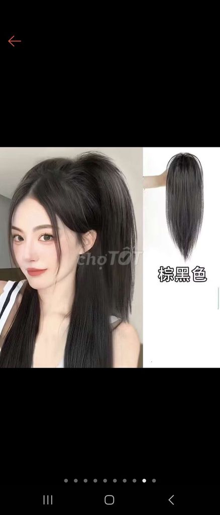 Búi tóc giả Nữ xinh đẹp đi tiệc, đi chơi. Mua bán Phụ kiện thời trang khác tại Thành phố Vũng Tàu Bà Rịa - Vũng Tàu được đăng bởi Nguyễn Thùy An hình 1