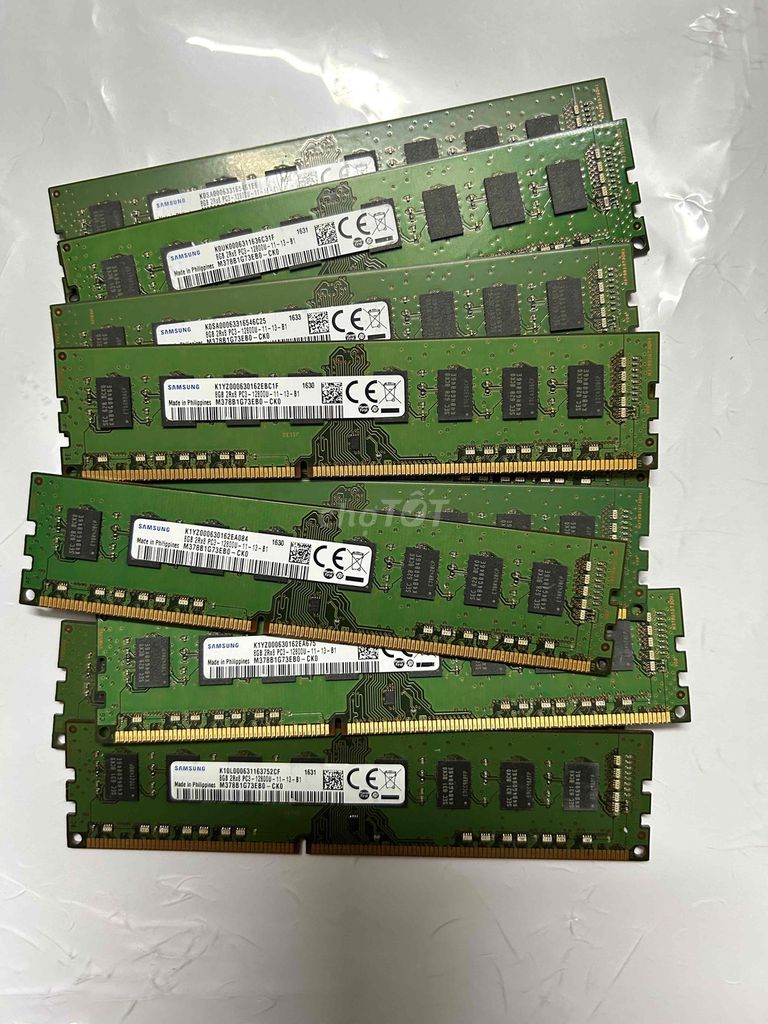 RAM Samsung DDR3 8GB PC3. Mua bán Linh kiện (RAM, Card...) tại Huyện An Dương Hải Phòng được đăng bởi Lê Phương hình 1