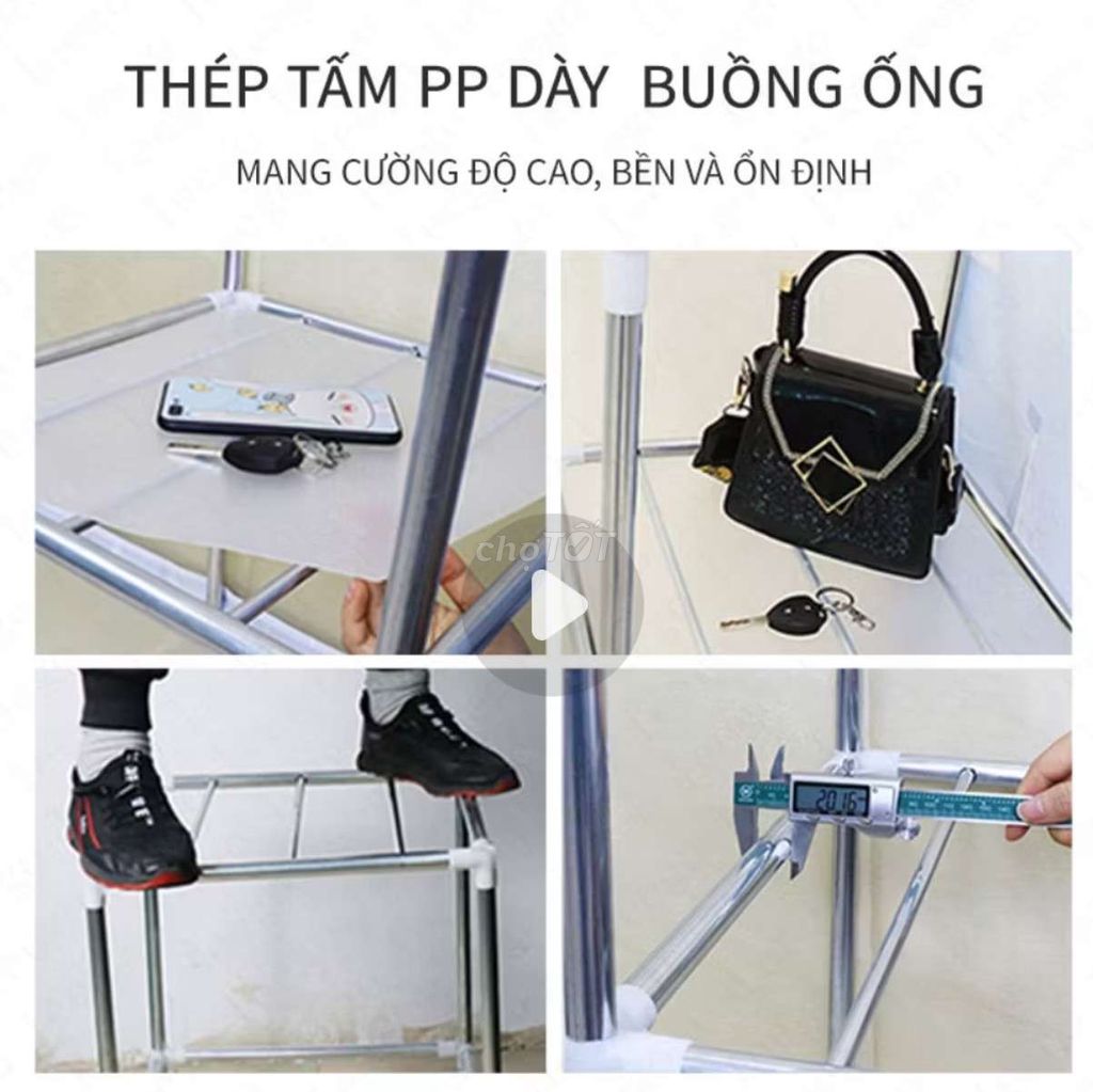 Thanh lý tủ vải 163 x 170 x 45cm