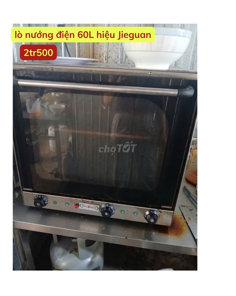 Lò nướng đối lưu Jieguan 60L đã qua sử dụng. Mua bán Bếp, lò, đồ điện nhà bếp tại Huyện Định Quán Đồng Nai được đăng bởi Smile Nguyen hình 1