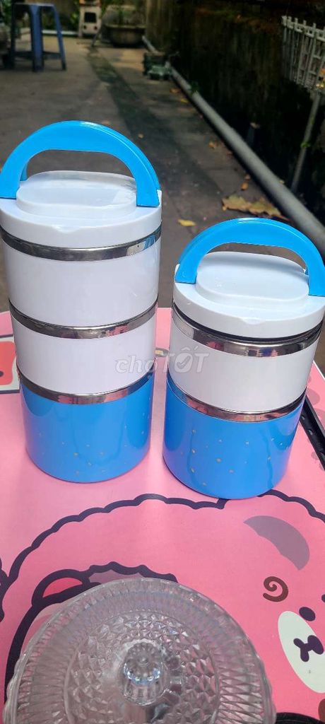 Hộp cơm giữ nhiệt lòng inox. Mua bán Dụng cụ nhà bếp tại Thành phố Biên Hòa Đồng Nai được đăng bởi Sầu Chấn Thiên hình 1