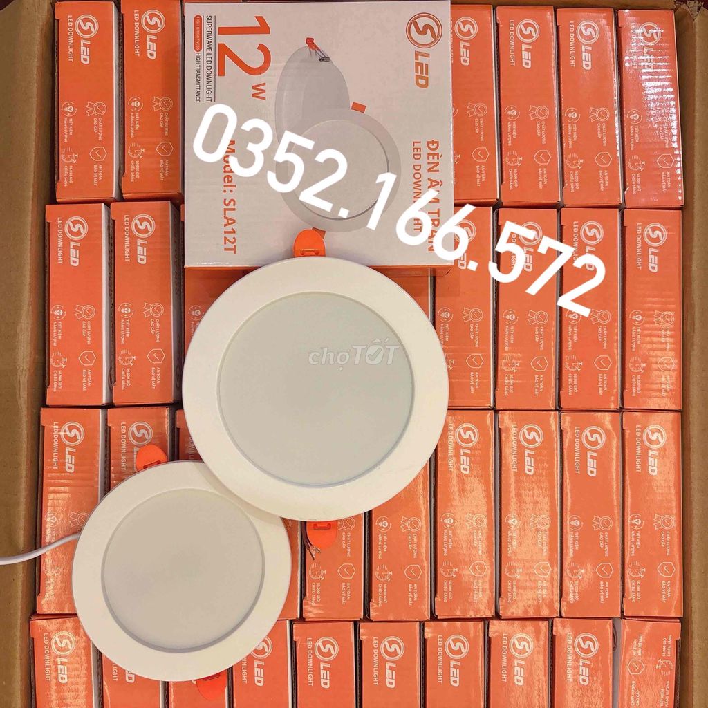 Đèn LED âm trần S LED SLA12T. Mua bán Đèn tại Quận Hai Bà Trưng Hà Nội được đăng bởi chi tranthikim hình 1