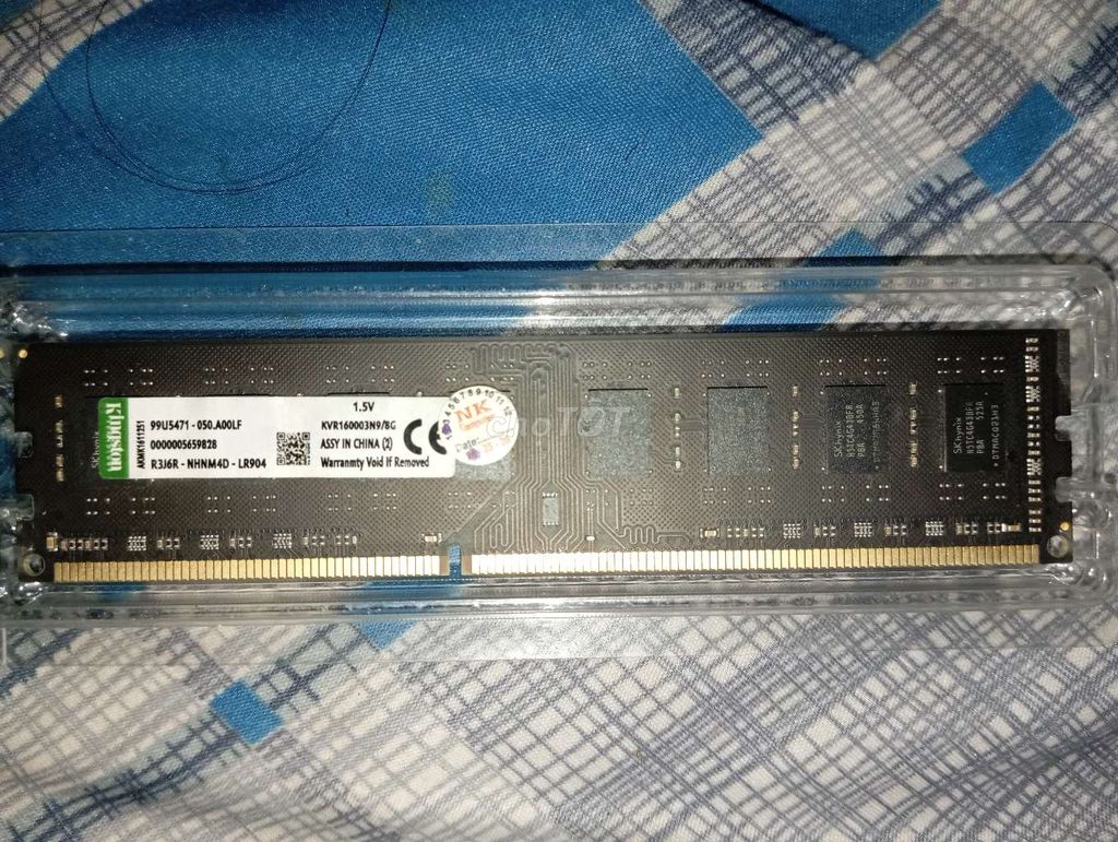 RAM Kingston KVR160003N9/8G DDR3 Đã sử dụng. Mua bán Linh kiện (RAM, Card...) tại Quận 4 Tp Hồ Chí Minh được đăng bởi Nguyễn Thịnh hình 1