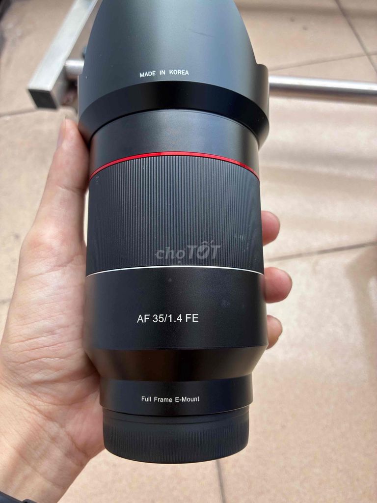 Ống kính Samyang AF 35/1.4 FE Sony E-Mount. Mua bán Máy ảnh, Máy quay tại Quận Gò Vấp Tp Hồ Chí Minh được đăng bởi designlifevn hình 1