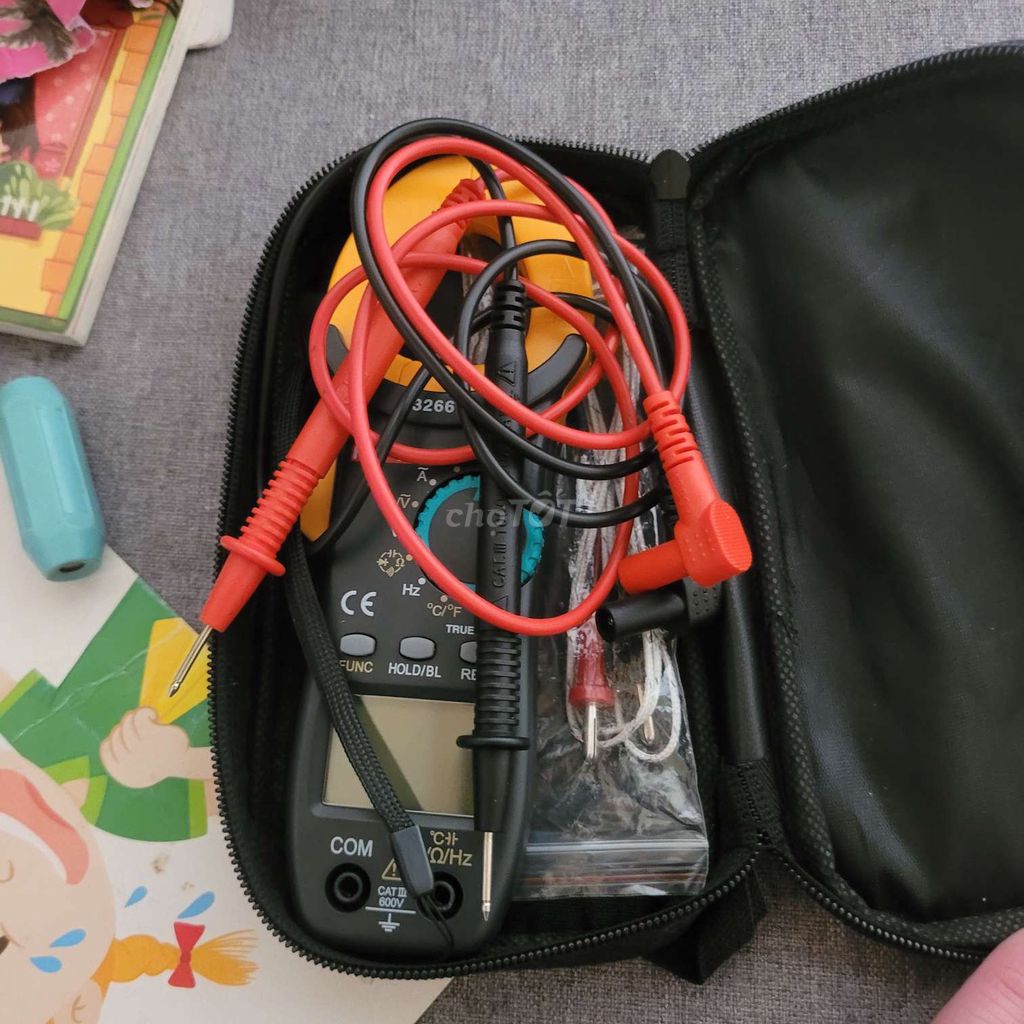 Đồng hồ đo điện 3266TD Đen Mới 99%. Mua bán Đồ chuyên dụng, Giống nuôi trồng tại Quận Hoàng Mai Hà Nội được đăng bởi Nam hình 1