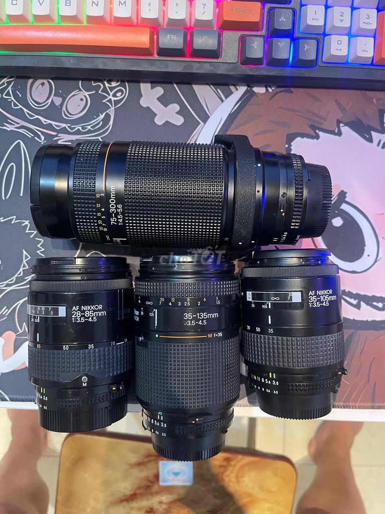 mình cần thanh lý ít lens nikon như hình. Mua bán Máy ảnh, Máy quay tại Quận Nam Từ Liêm Hà Nội được đăng bởi Nguyễn Xuân Linh hình 1