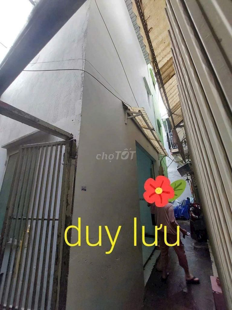 CHO THUÊ NHÀ HẺM XE MÁY, 1 XET, HÒA BINH Q.11