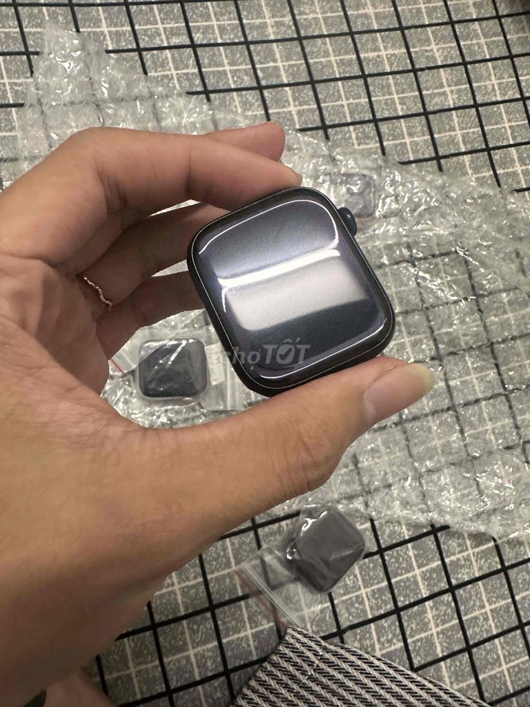 S9/45 nhôm đen. Mua bán Thiết bị đeo thông minh tại Quận Ngũ Hành Sơn Đà Nẵng được đăng bởi Phát Hưng hình 1