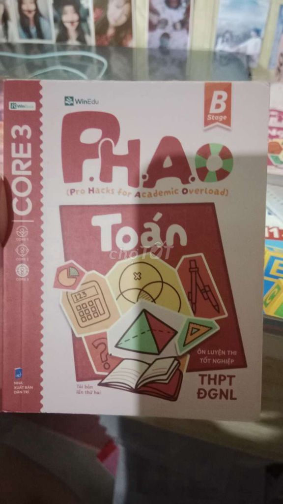 Phao Toán WinEdu Ôn luyện thi Toán học Tái bản. Mua bán Sách tại Thành phố Ngã Bảy Hậu Giang được đăng bởi Nguyễn Thị Ngọc Yến  hình 1