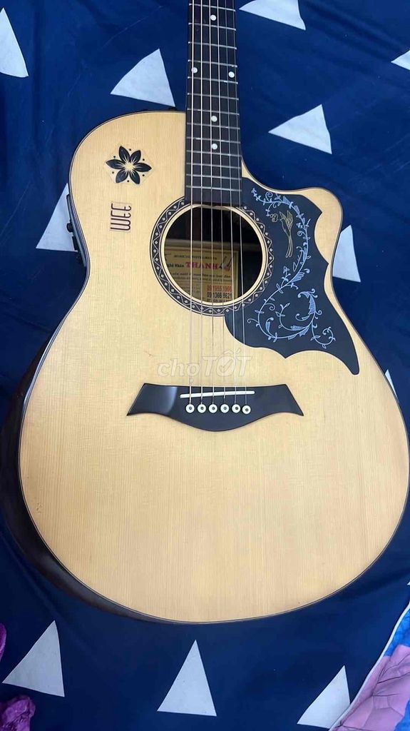 Đàn guitar acoustic Vàng nhạt. Mua bán Nhạc cụ tại Quận Bình Tân Tp Hồ Chí Minh được đăng bởi Đăng Khôi hình 1