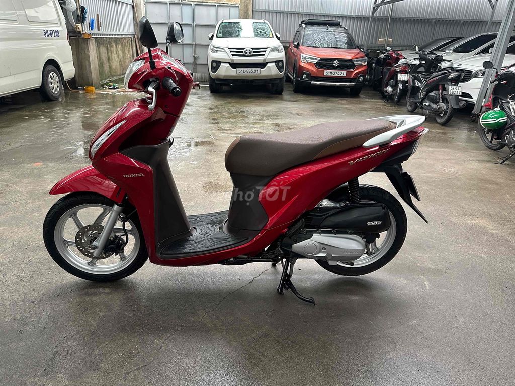Honda Vision 110 Fi 2019 Красно-коричневый с родным ключом б/у