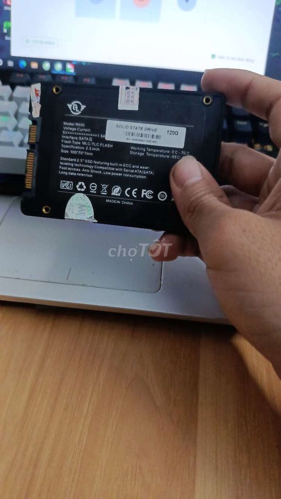 Ổ cứng SSD KingSpec 120gb. Mua bán Linh kiện (RAM, Card...) tại Quận Thanh Xuân Hà Nội được đăng bởi Mr AckeIt hình 1