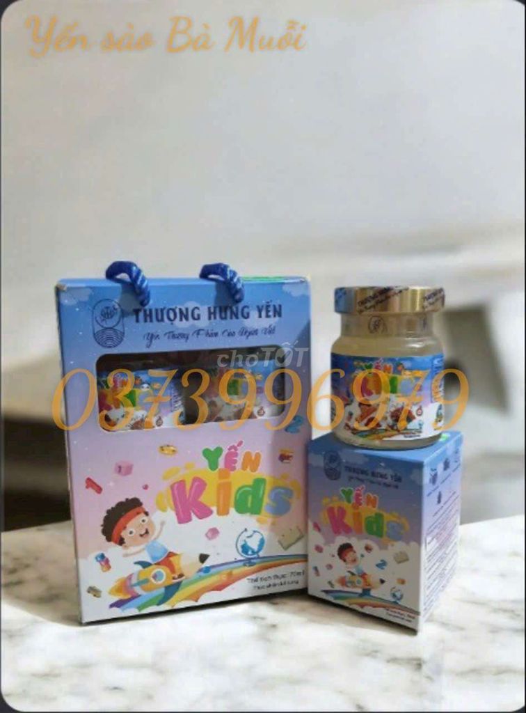 Yến kids cho bé lóc 4 hủ 110k