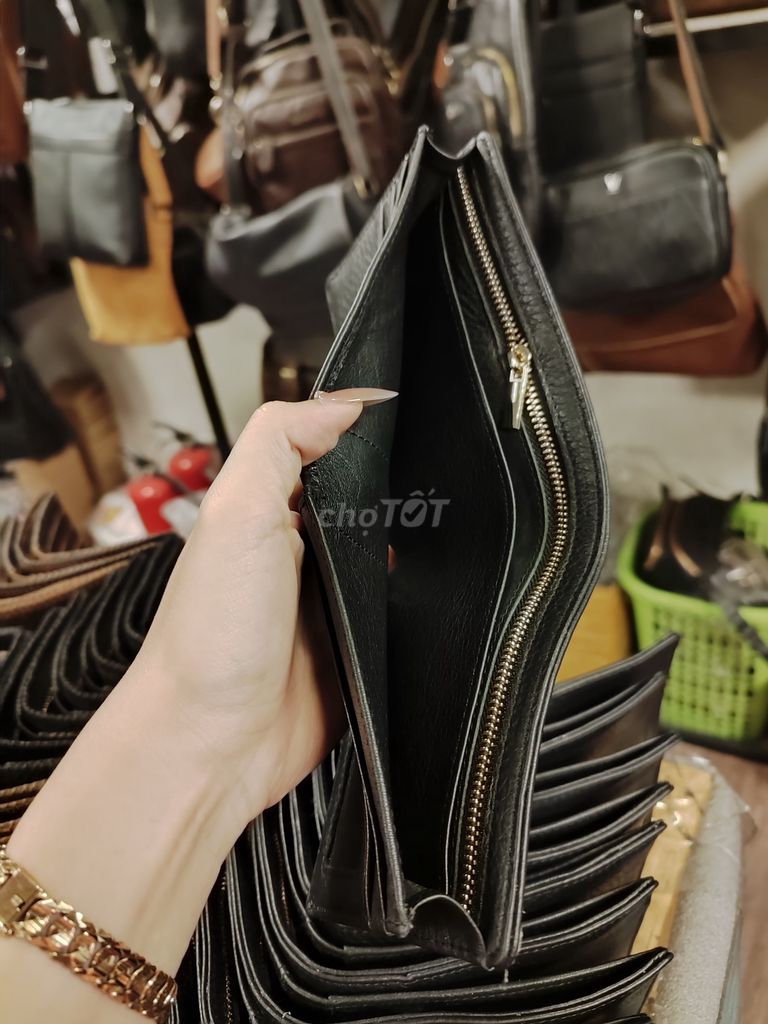 Ví nam full da bò thật hàng mới 100%