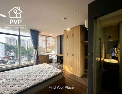 Studio_Cửa sổ trời_Thang máy_thoáng_view đẹp_Full NT_MGR_UEH_PTNK