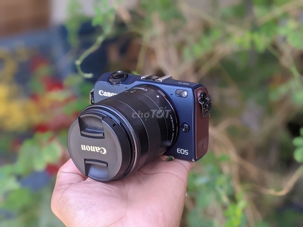 [Máy ảnh KTS] Canon M2 18-55mm Xanh đen. Mua bán Máy ảnh, Máy quay tại Quận 6 Tp Hồ Chí Minh được đăng bởi may anh KTS hình 1