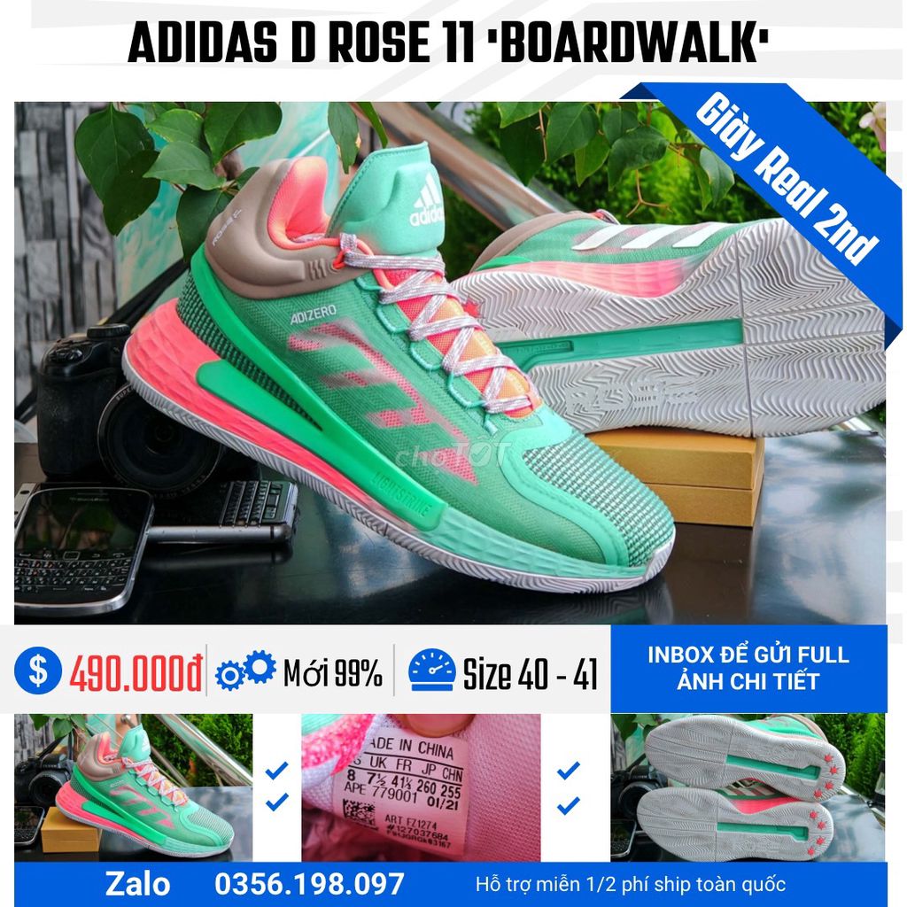 [CHÍNH HÃNG] [Mới 99%] Giày Adidas D Rose 11. Mua bán Giày dép tại Quận Ngô Quyền Hải Phòng được đăng bởi chú CÔNG AN bán giày CHÍNH HÃNG hình 1