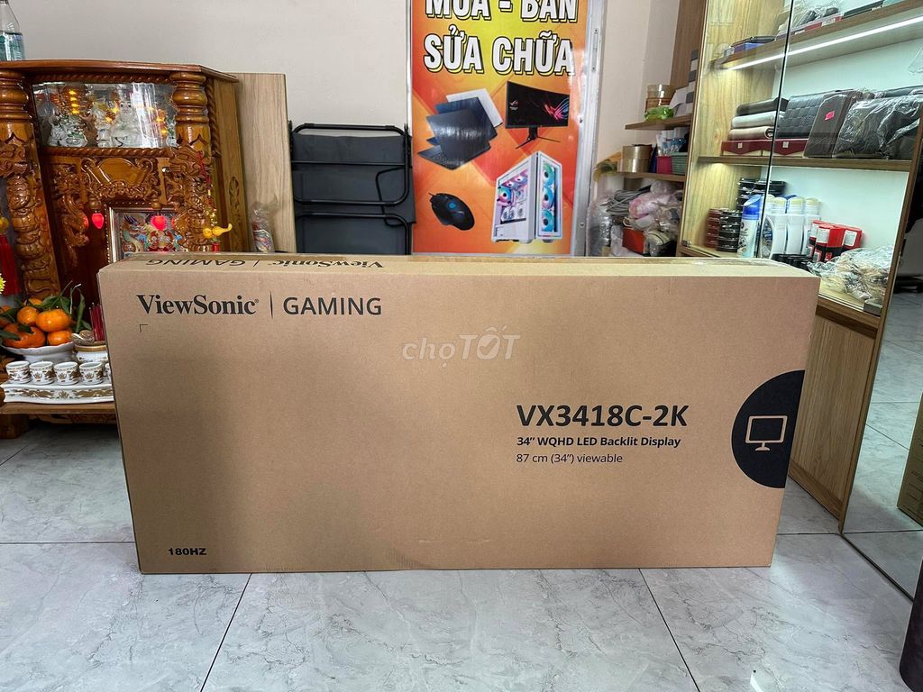 Màn Gaming to siêu phê @@VX3418C-2k-189hz New Box. Mua bán Phụ kiện (Màn hình, Chuột...) tại Quận Bình Thạnh Tp Hồ Chí Minh được đăng bởi TOÀN MÀN HÌNH hình 1