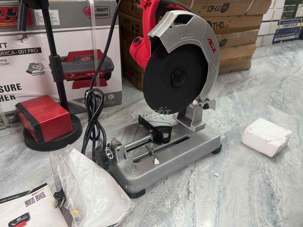 Máy cắt sắt ACZ ACZ-185 Đỏ, Bạc 185mm mini. Mua bán Đồ chuyên dụng, Giống nuôi trồng tại Quận 12 Tp Hồ Chí Minh được đăng bởi BOSS VIỆT NAM hình 1