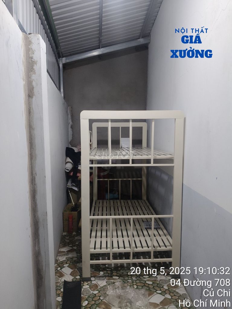 Giường tầng GIƯỜNG NGỦ MỚI GIƯỜNG 2 TẦNG. Mua bán Giường, chăn ga gối nệm tại Quận Tân Bình Tp Hồ Chí Minh được đăng bởi Nội thất giá xưởng TL hình 1