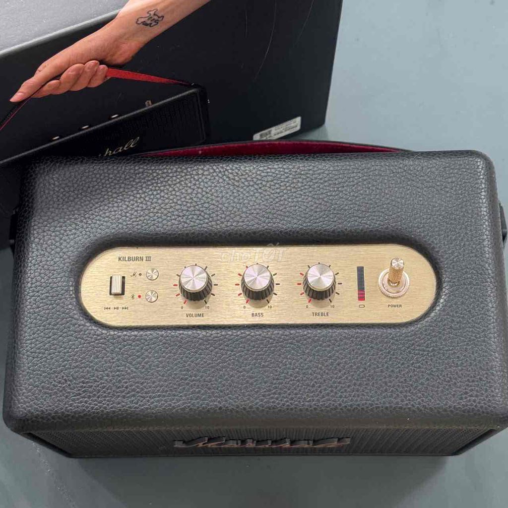 Loa Bluetooth Marshall Kilburn 3 ash fullbox 99%. Mua bán Tivi, Âm thanh tại Quận 5 Tp Hồ Chí Minh được đăng bởi Phan Thế Phong  hình 1