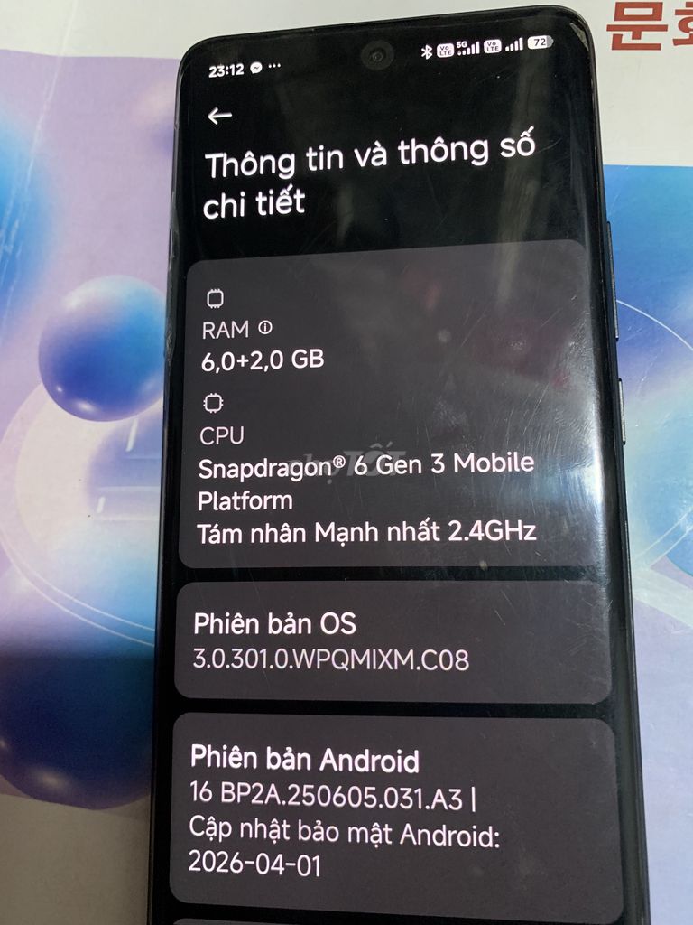 Xiaomi Redmi Note 15 5G 128GB Đen. Mua bán Điện thoại tại Thành phố Vinh Nghệ An được đăng bởi Anh Hoàng Phạm hình 1