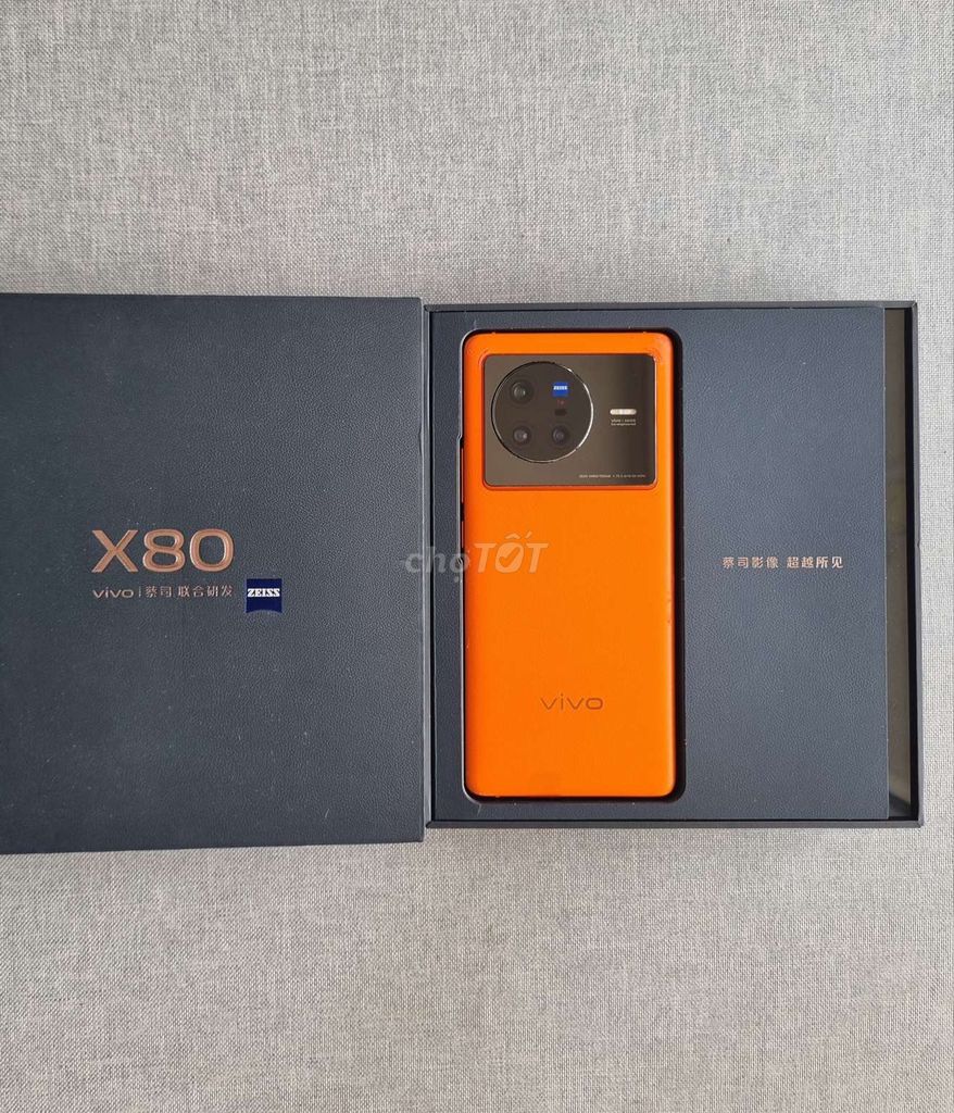 Vivo X80 5G ram 12/256GB Cam zin Fullbox có gl. Mua bán Điện thoại tại Quận Tân Phú Tp Hồ Chí Minh được đăng bởi Đức Toàn hình 1