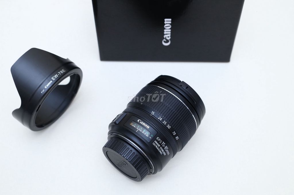 Ống kính Canon EF-S 15-85mm f3.5-5.6 IS USM Đẹp. Mua bán Máy ảnh, Máy quay tại Thành phố Thủ Đức Tp Hồ Chí Minh được đăng bởi Nguyễn Thị Hải Yến hình 1