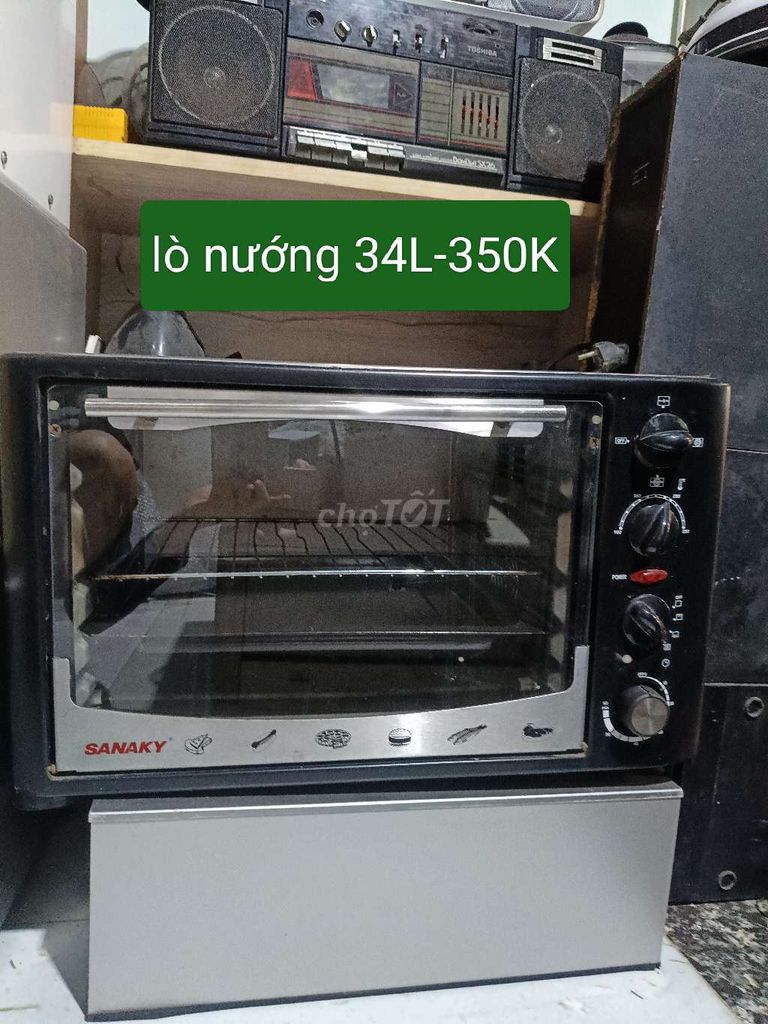 Lò nướng SANAKY 34L Đen Đã qua sử dụng. Mua bán Bếp, lò, đồ điện nhà bếp tại Thành phố Vũng Tàu Bà Rịa - Vũng Tàu được đăng bởi thu hiền hình 1
