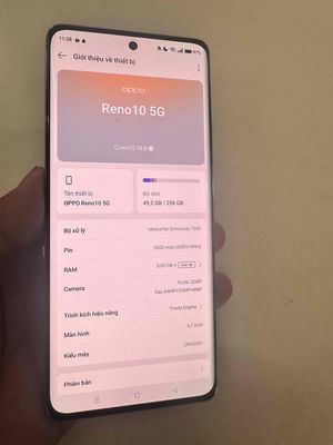 Reno 10 5G - 256G ram 8. Mua bán Điện thoại tại Thành phố Đồng Xoài Bình Phước được đăng bởi Cam Do Thanh Ly