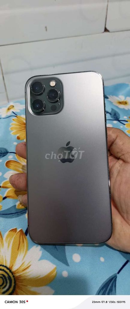 12 Pro Max 128GB Xám. Mua bán Điện thoại tại Huyện Trảng Bom Đồng Nai được đăng bởi Đinh Tuấn hình 1