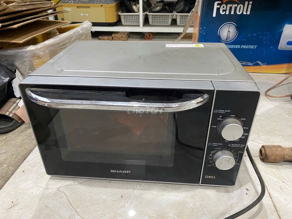 Lò vi sóng Sharp có nướng 600k. Mua bán Bếp, lò, đồ điện nhà bếp tại Thành phố Biên Hòa Đồng Nai được đăng bởi Thanh lý lô hình 1