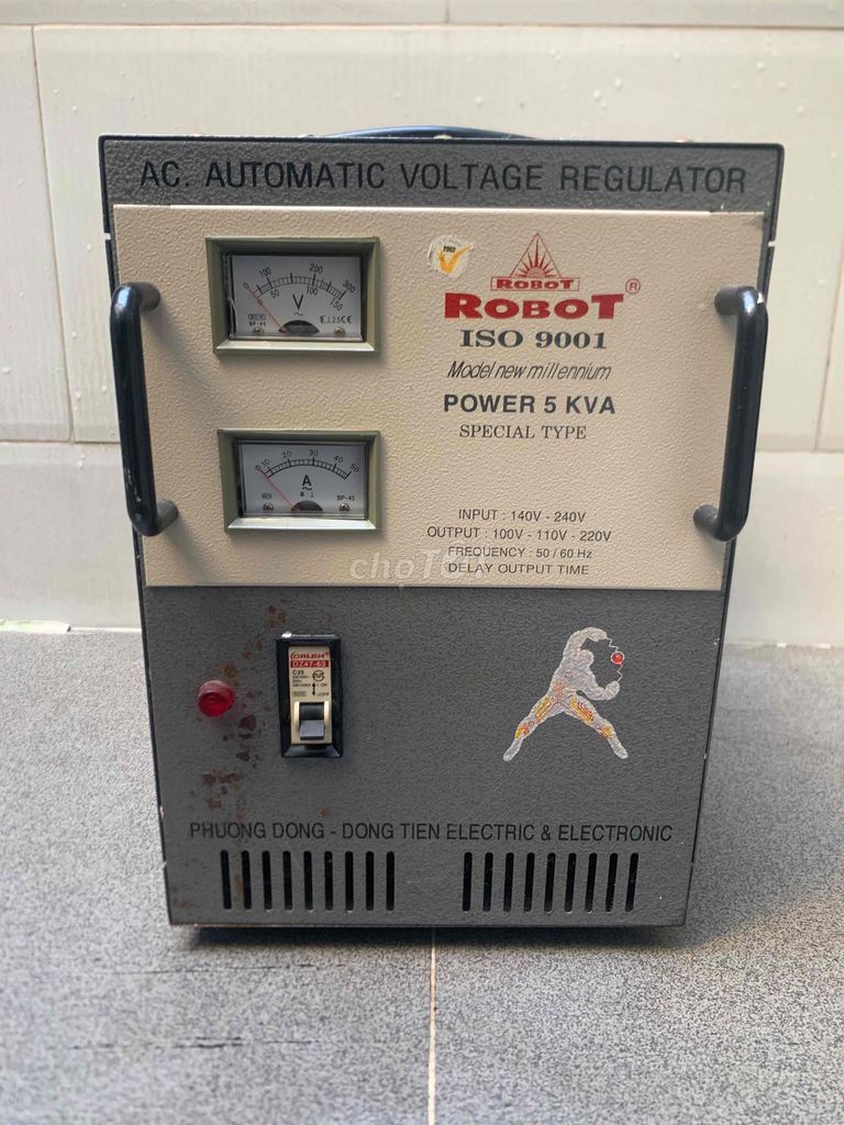 Ổn áp RoBot 5kva. Mua bán Đồ chuyên dụng, Giống nuôi trồng tại Quận 1 Tp Hồ Chí Minh được đăng bởi Khánh hình 1